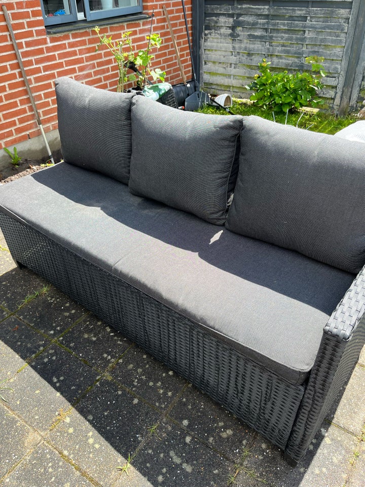 Havesofa Bilka Raten sort