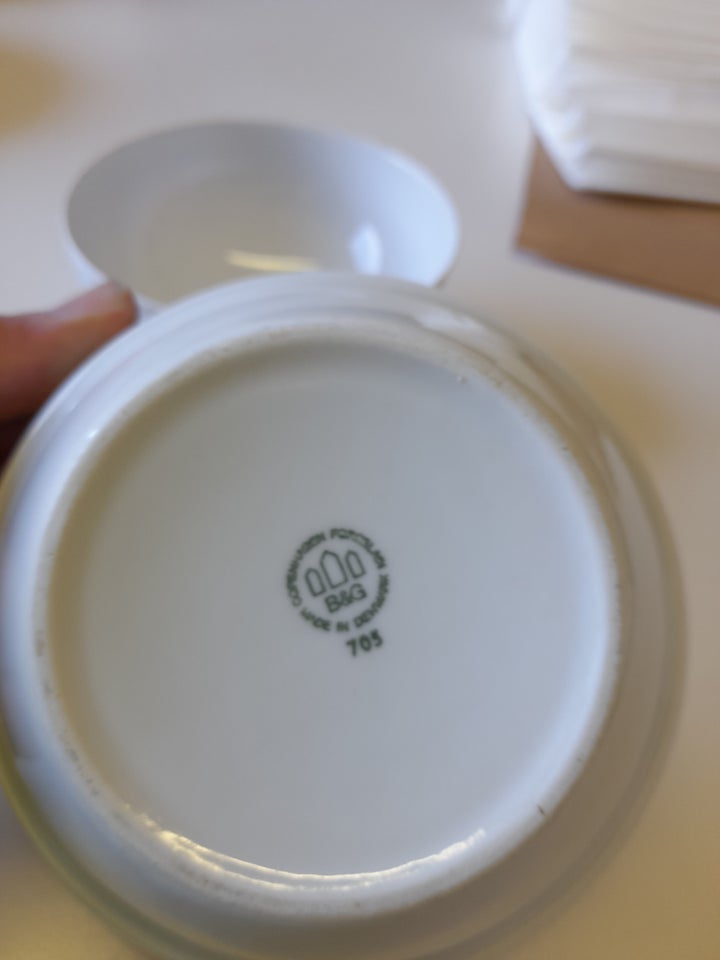 Porcelæn, Skåle, Bing og grøndahl