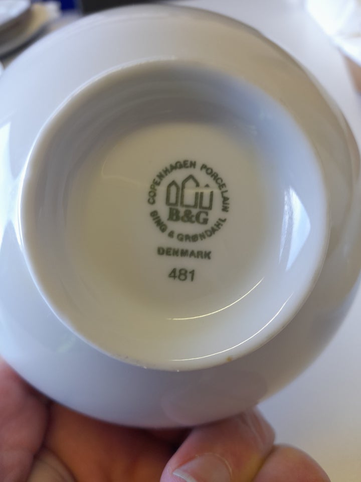 Porcelæn, Skåle, Bing og grøndahl