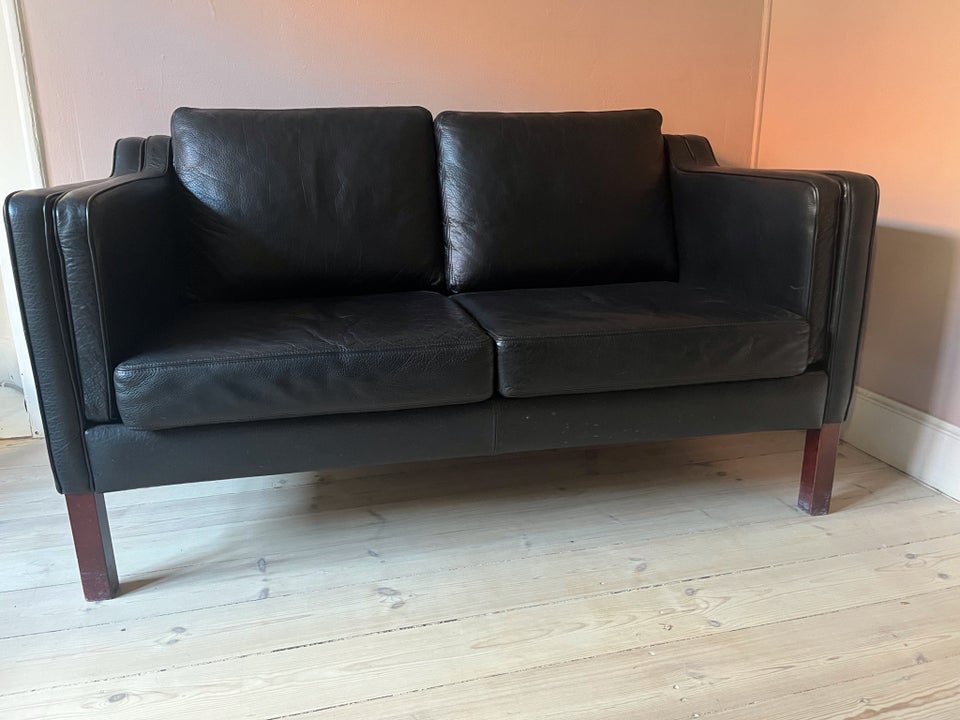 Sofa læder 2 pers