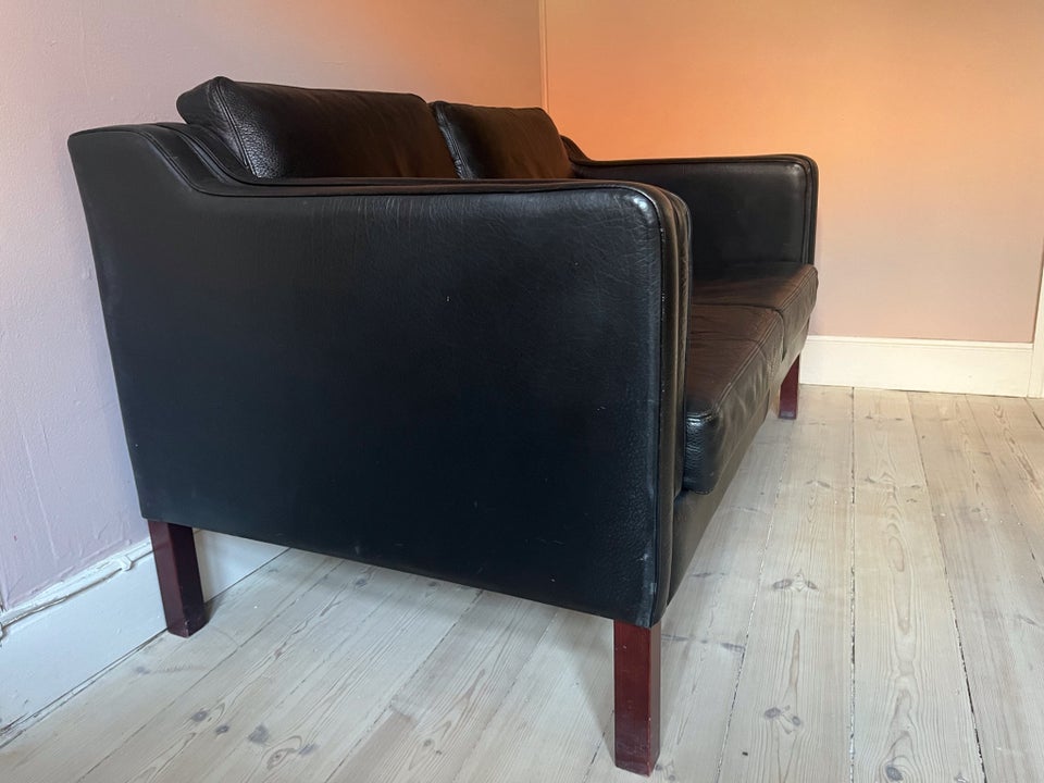 Sofa læder 2 pers