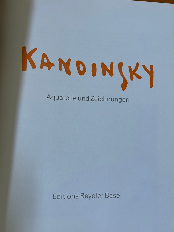 Kandinsky, emne: kunst og kultur