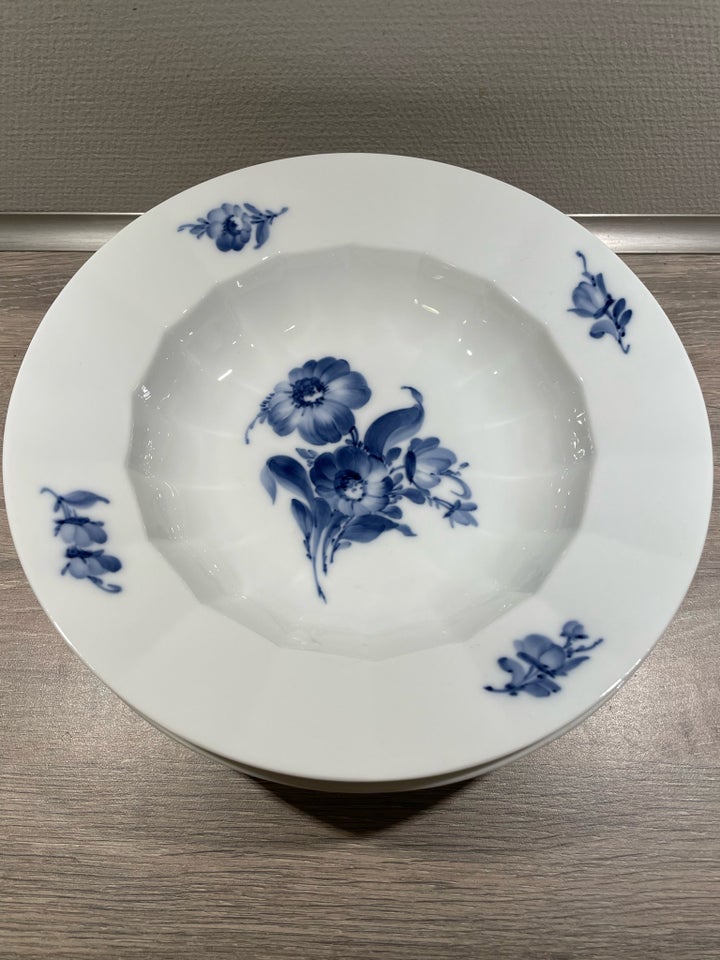 Porcelæn Dybe tallerkener Blå