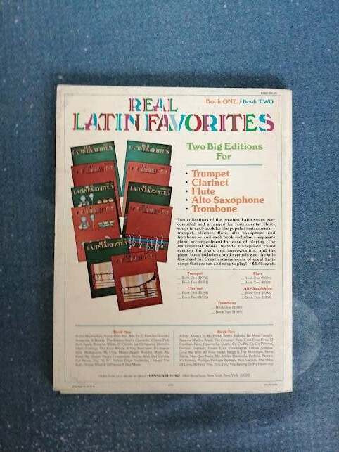 Real Latin Favorites Trombone,