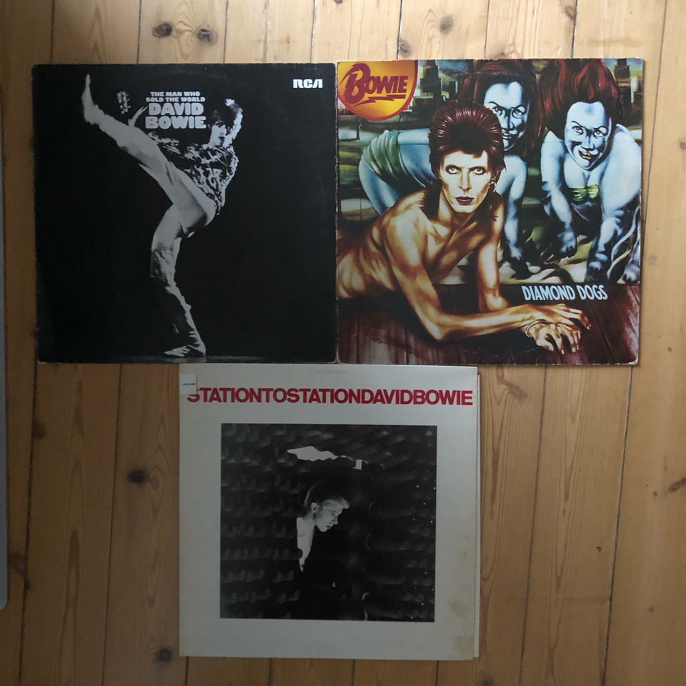 LP, David Bowie , 3stk