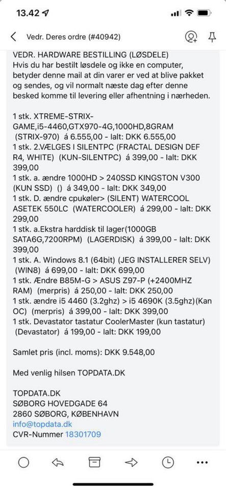 Andet mærke, Topdata, GTX970 Ghz