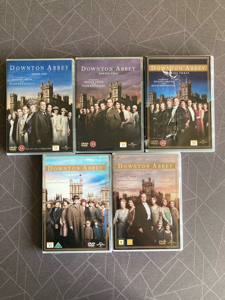 Downton Abbey, DVD, TV-serier