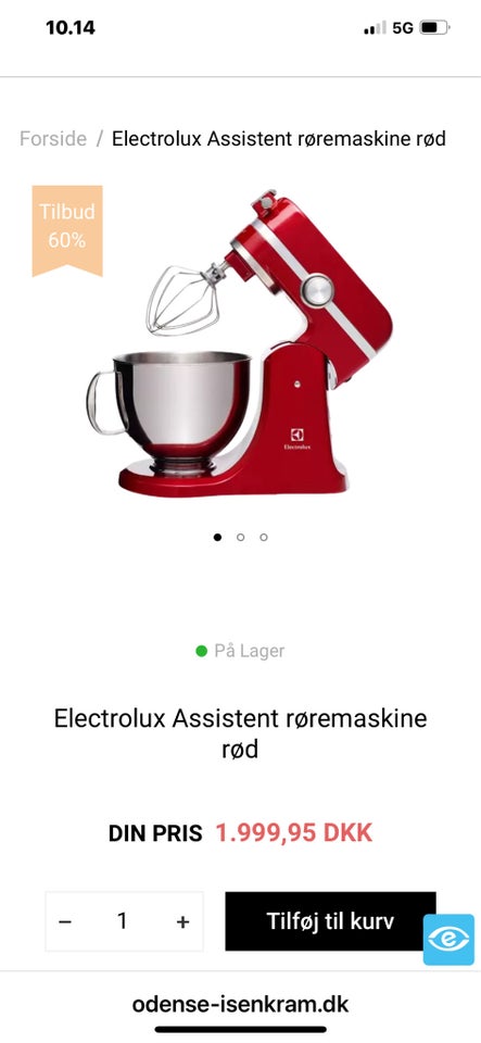 Røremaskine, Electrolux