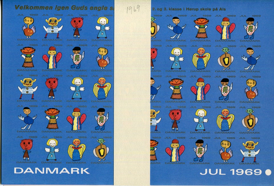 Danmark, Juleark 1969 - skalatryk