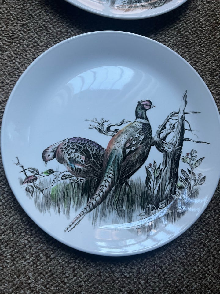 Porcelæn Tallerkner Game Birds