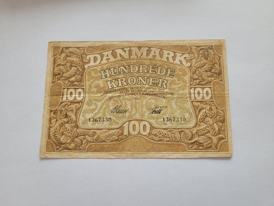 Danmark sedler