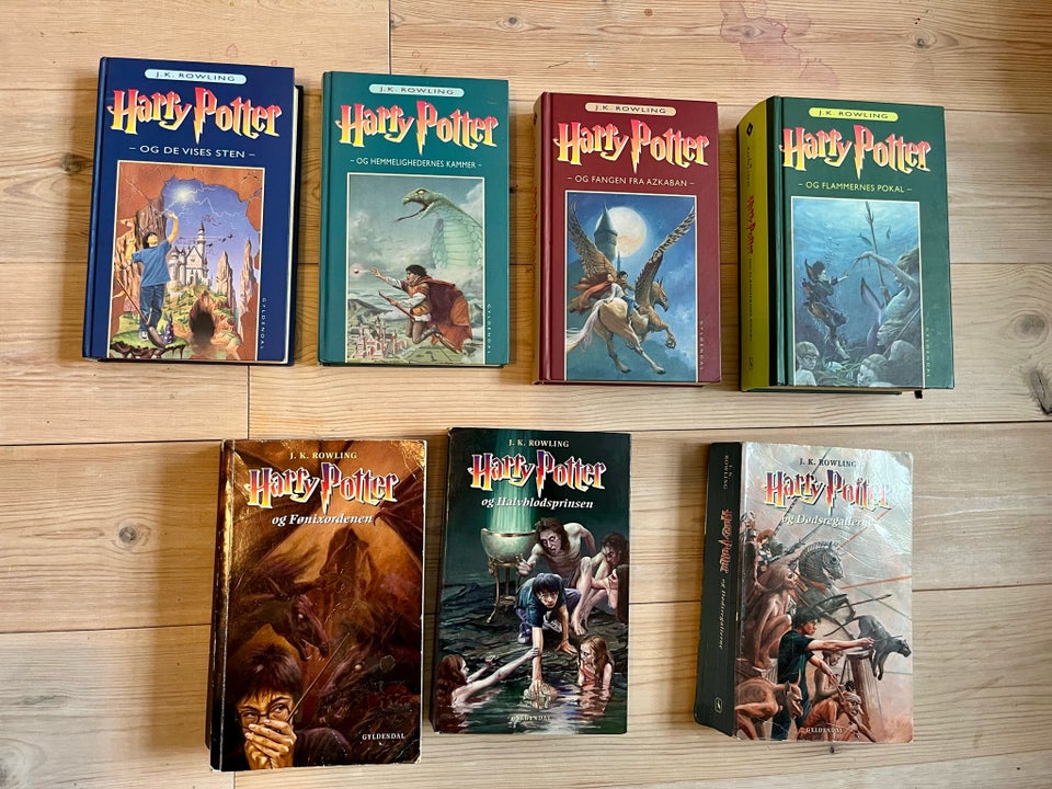 Harry Potter 1-7, J. K. Rowling ,