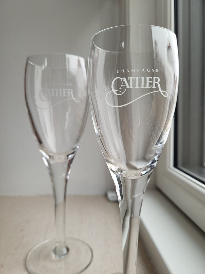 Glas Champagneglas CATTIER
