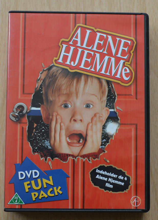 Alene Hjemme Boks 1-4 DVD komedie