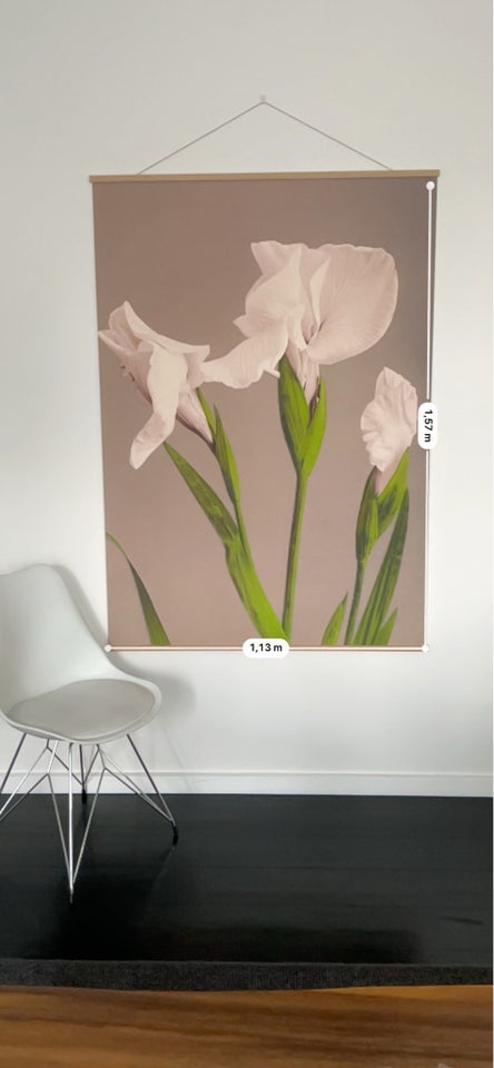 Plakat, motiv: Blomster