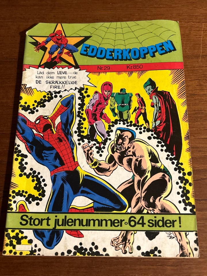 Edderkoppen 29 1981, Marvel comics