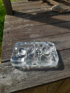 Glas Pibeholder/askebæger