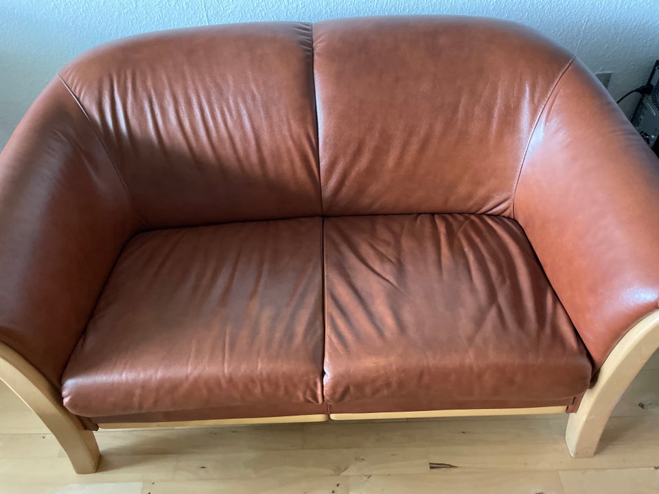 Sofa læder 2 pers