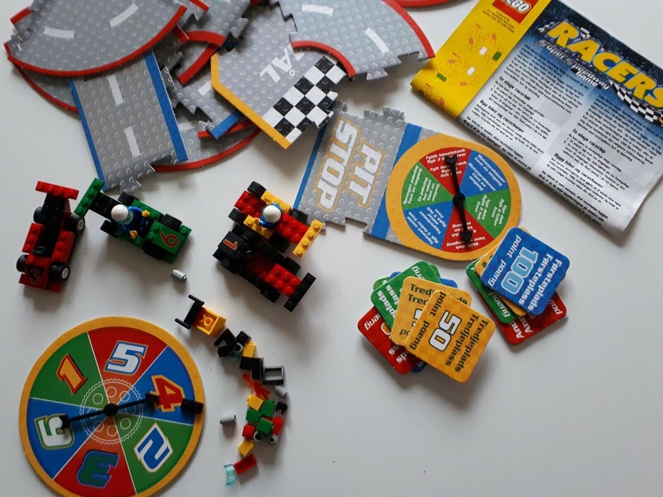 Lego Racers Brætspil + CD spil