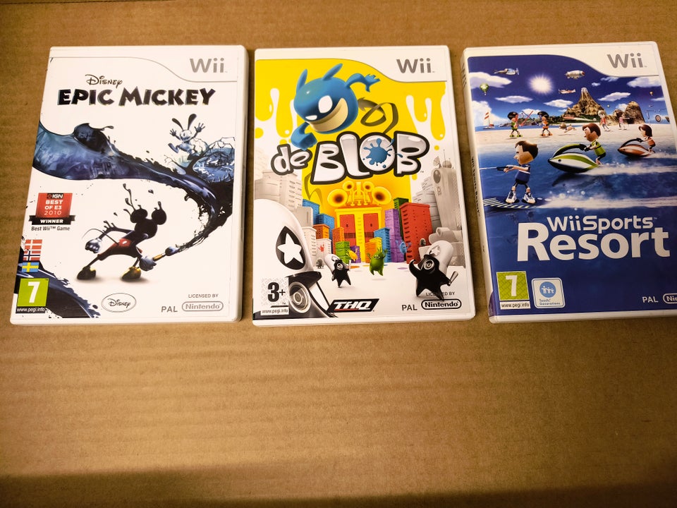 40 kr stk, Nintendo Wii