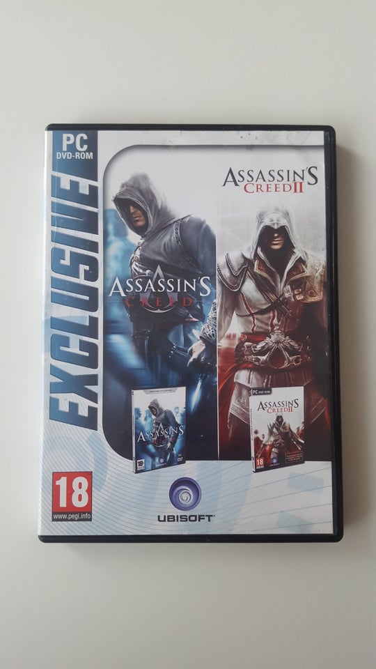 Assassin's creed 1 + 2 til pc anden