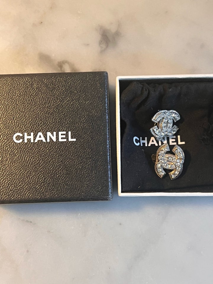 Øreclips, andet materiale, Chanel