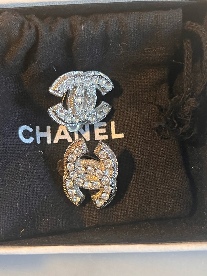 Øreclips, andet materiale, Chanel