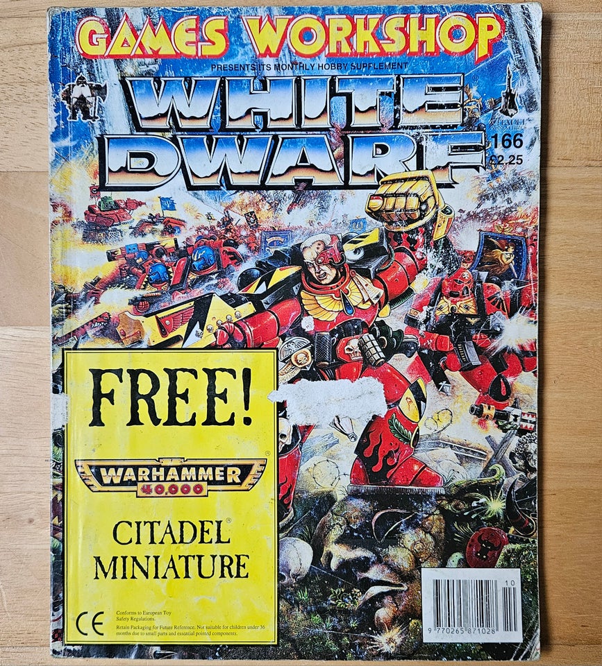 White Dwarf 166, Games Workshop,