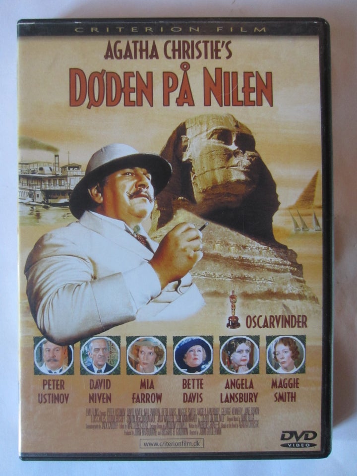 Mord på Nilen, DVD, krimi