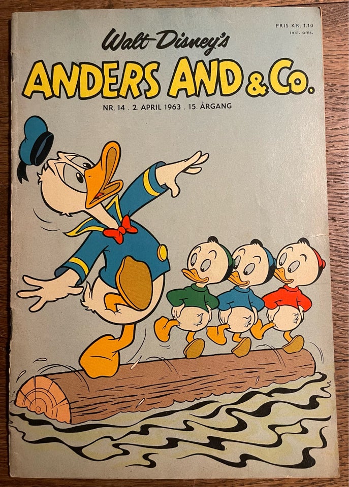 Anders And 1963 nr. 14, Walt Disney,