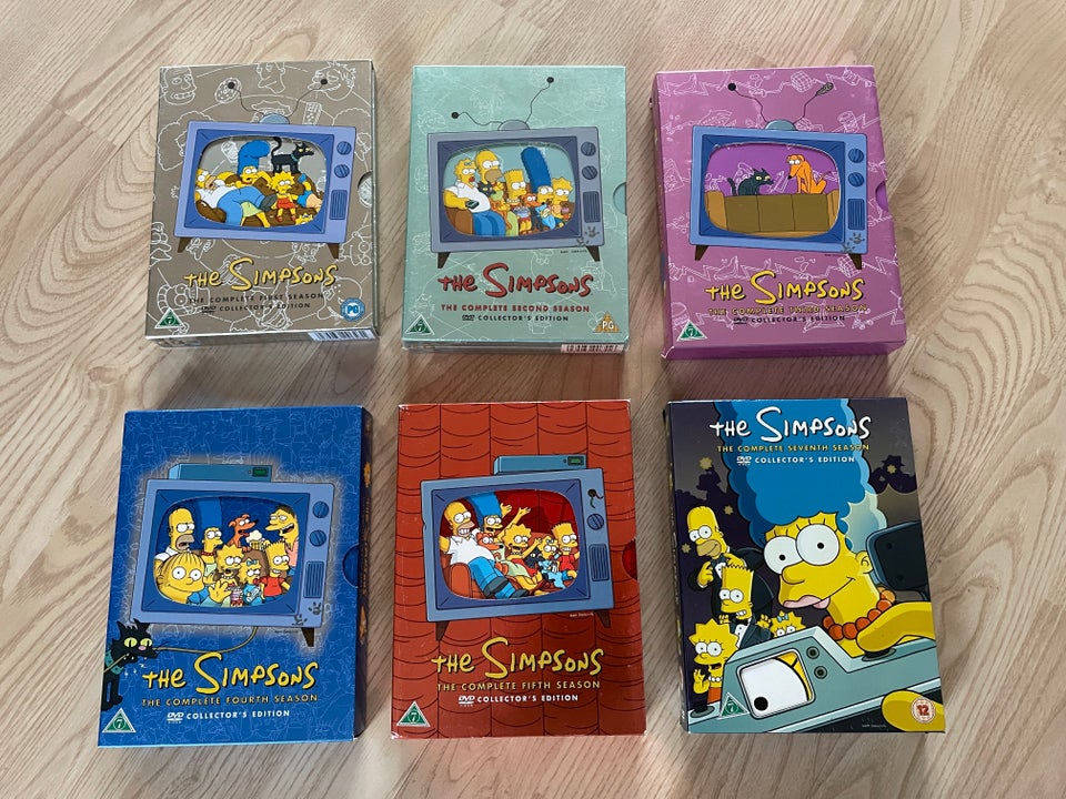 The Simpsons DVD tegnefilm