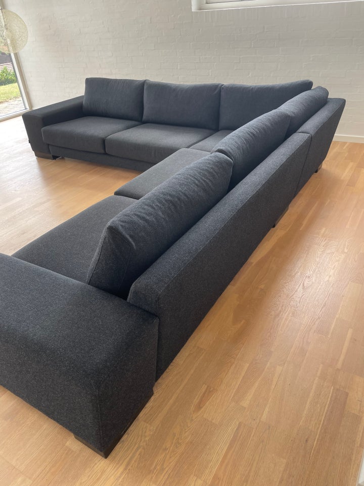 Sofa, uld, 6 pers.