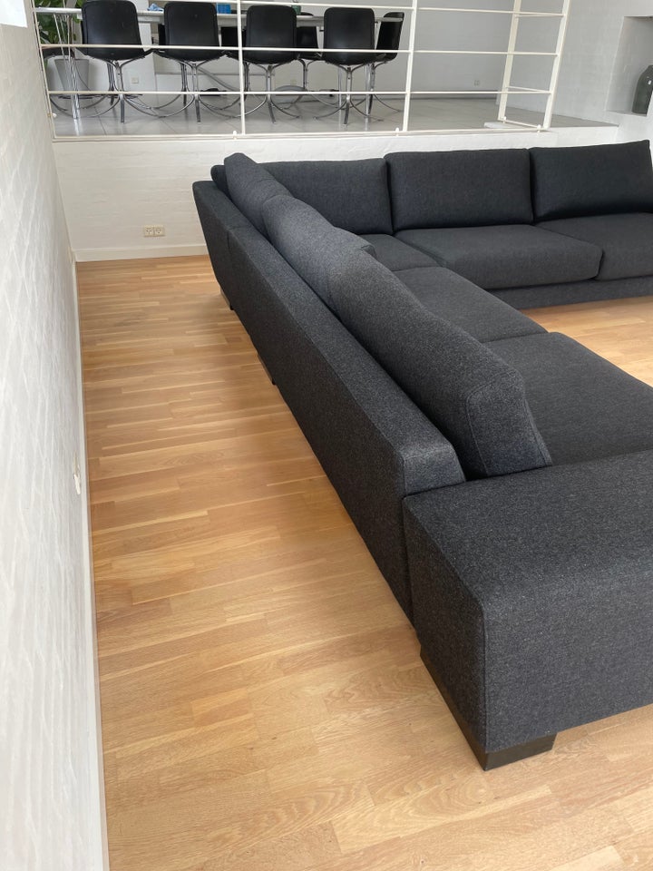 Sofa, uld, 6 pers.