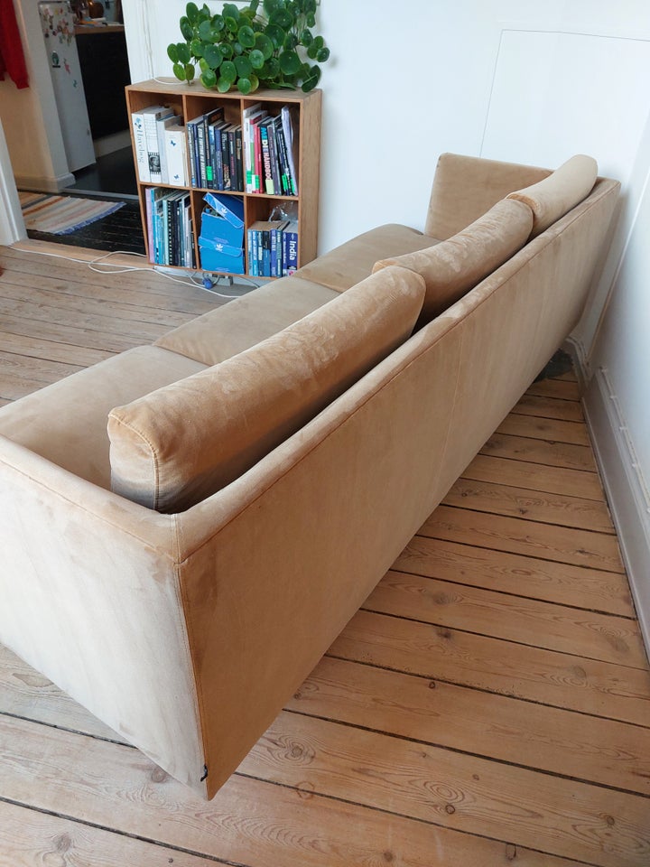 Sofa fløjl 3 pers