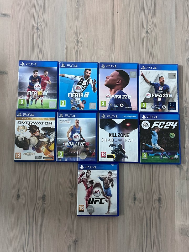 9 ps4 spil til salg, PS4