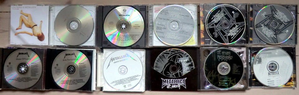 METALLICA: METALLICA CD-SAMLING,