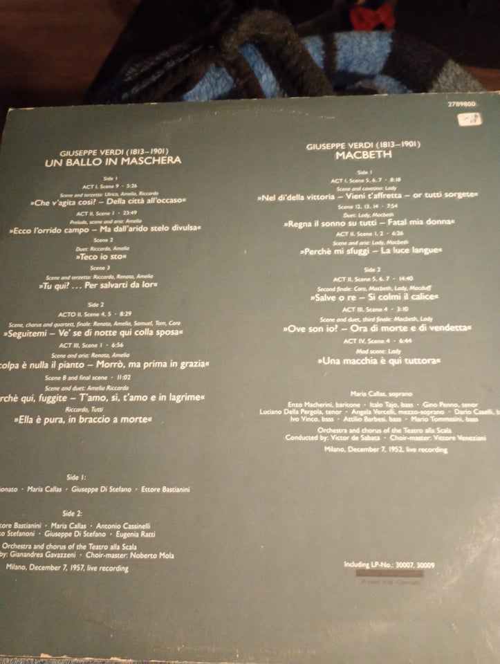 LP, Maria Callas, La Divina vol.10