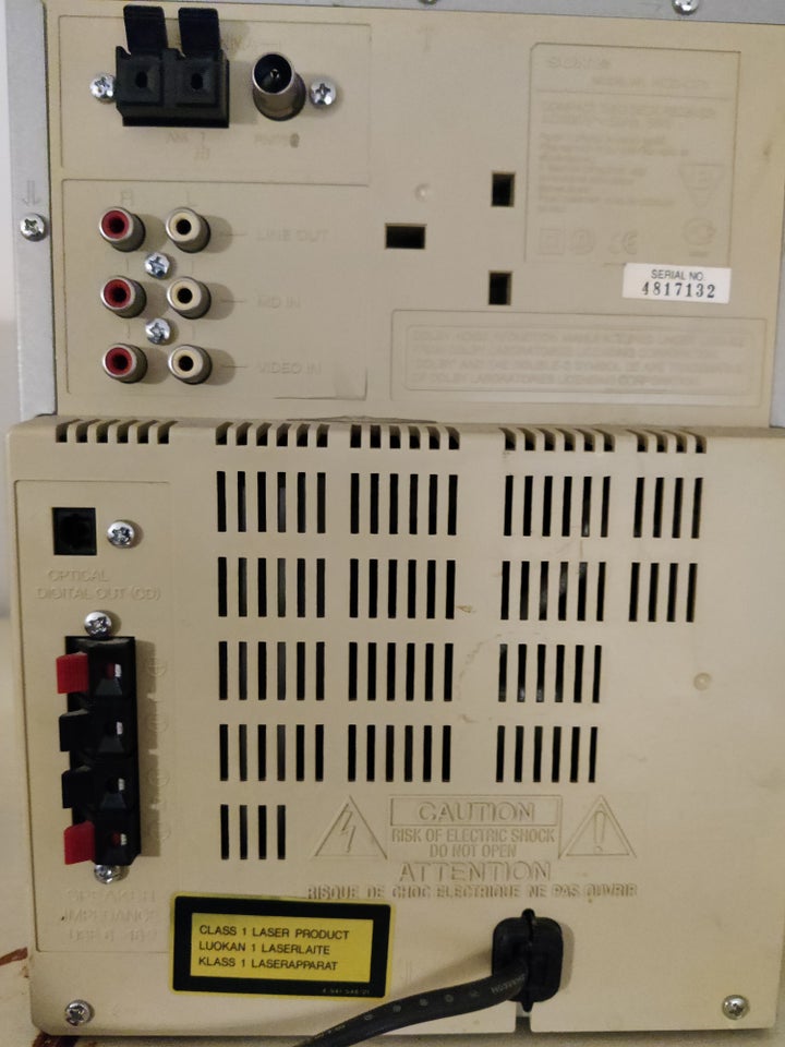 Stereoanlæg , Sony, CMT CP1