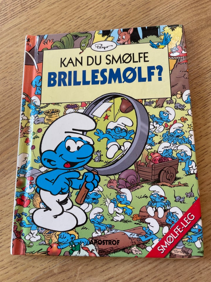 Kan du smølfe brillesmølf?, Peyo