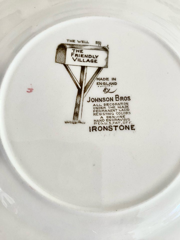 Porcelæn, Johnson Bros Ironstone