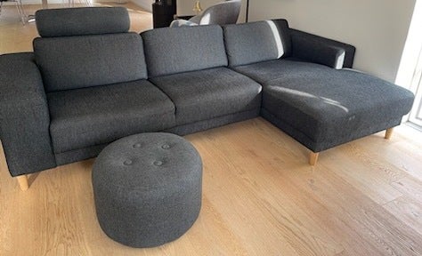 Sofa stof 4 pers