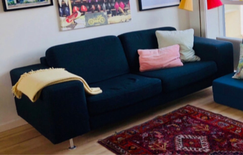 Sofa, uld, 3 pers.