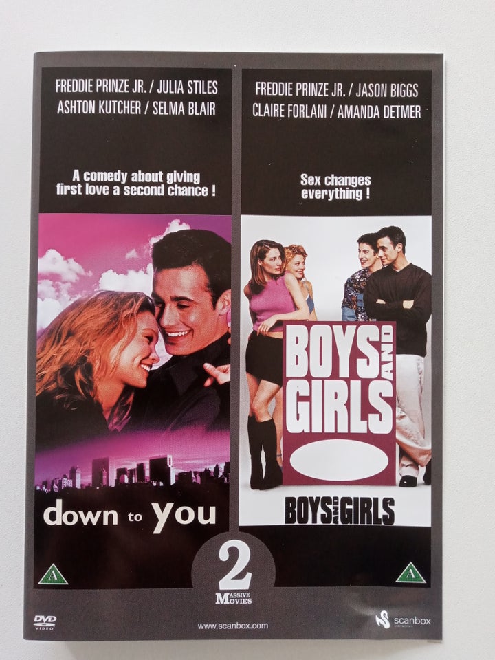 Down to you // Boys and girls DVD