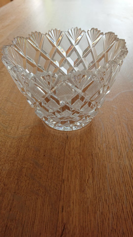 Glas Krystalskål