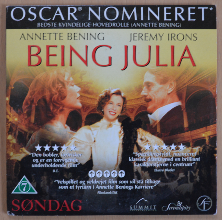 Being julia DVD romantik