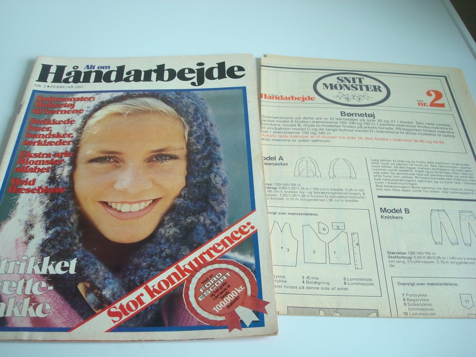 Alt om håndarbejde nr 2 1982 Blad