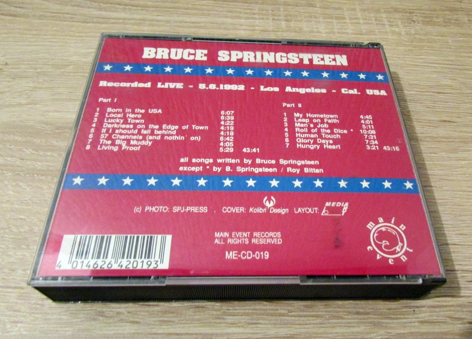 BRUCE SPRINGSTEEN: LIVE FROM A