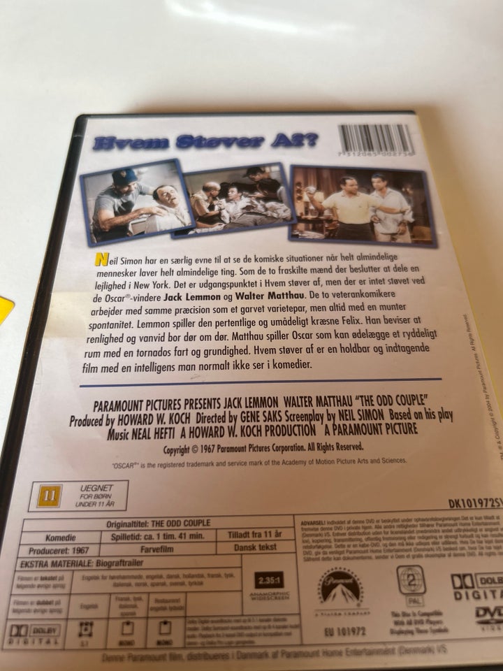 Hvem støver af  DVD komedie