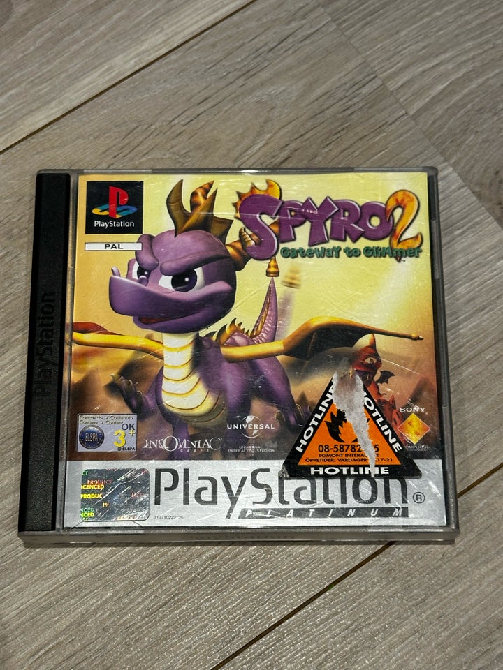 Spyro 2 - gateway to glimmer , PS