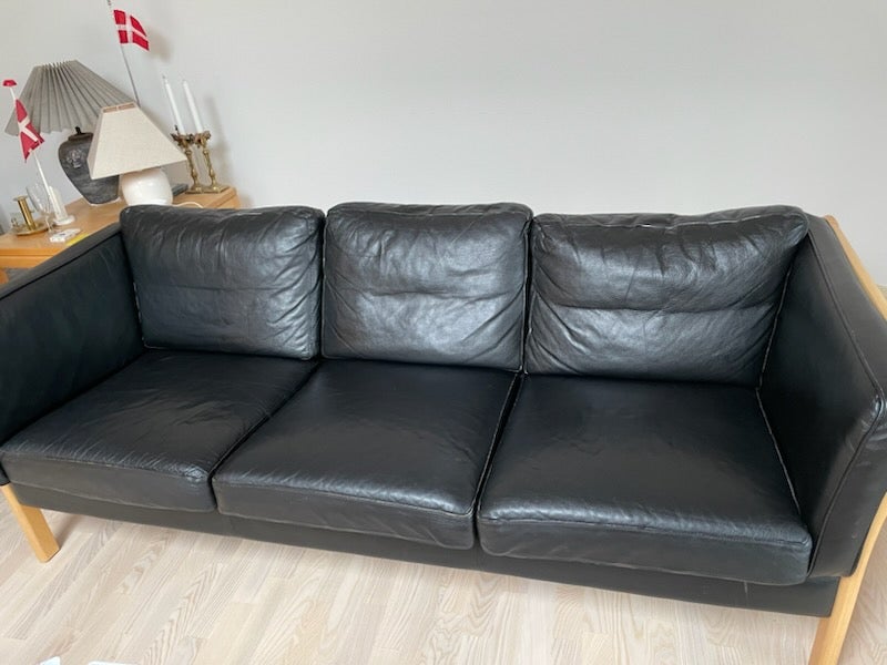 Sofa, læder